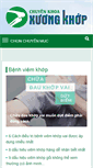 Mobile Screenshot of chuyenkhoaxuongkhop.net